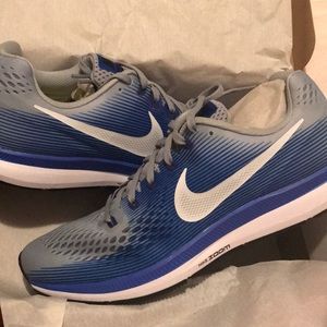 NWT Nike Air Zoom Pegasus Gray and Blue